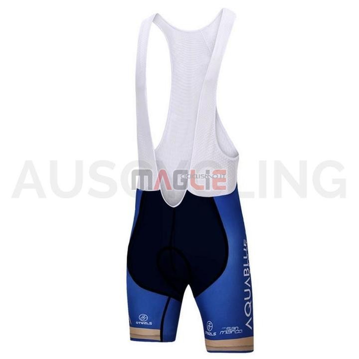 Maglia Aqua Blue Sport Manica Corta 2018 Blu